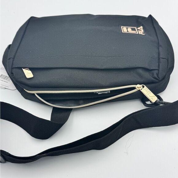 Fila Calistoga Sling Sling Black, Gold-Tone Women's, men’s Bag - Picture 12 of 12